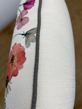 Dried Floral Joy Wreath Pillow