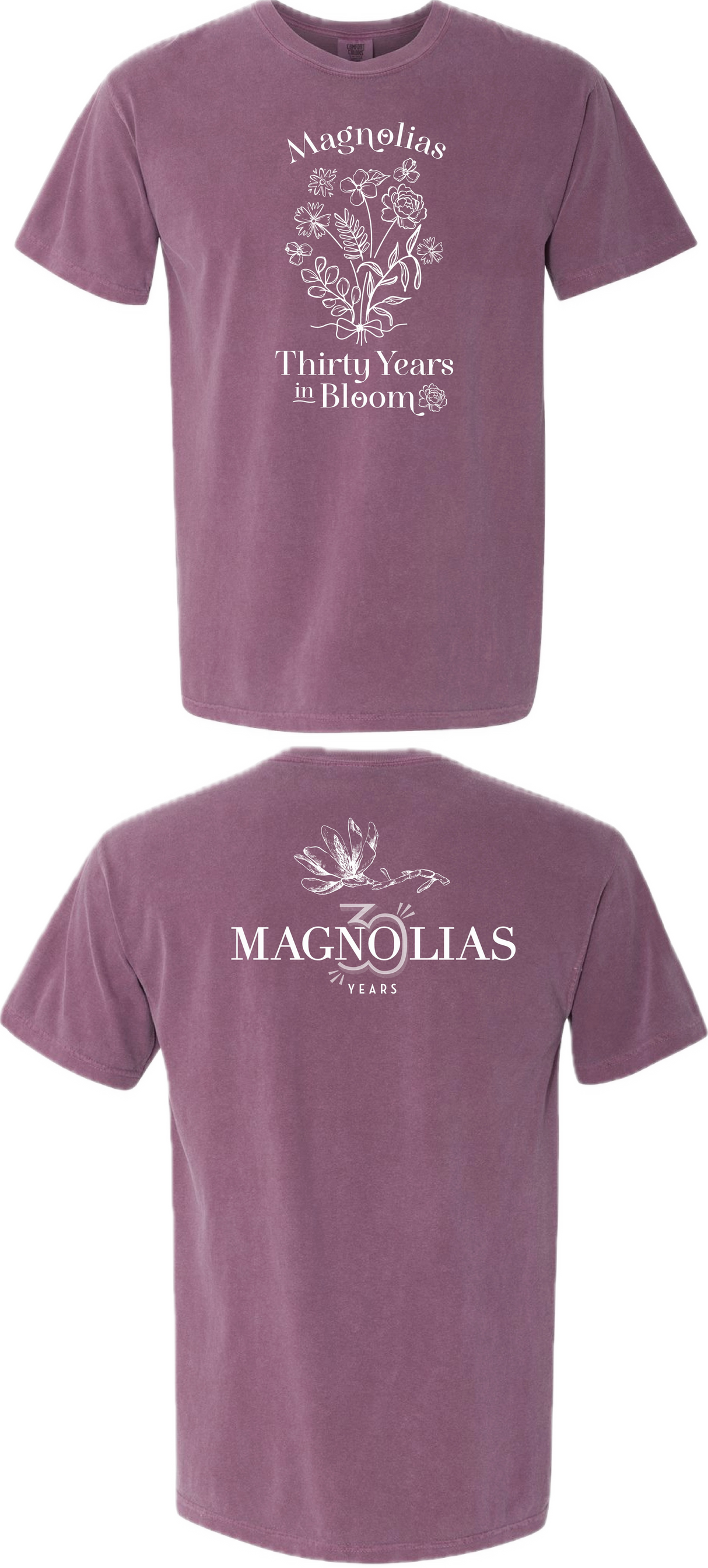 PREORDER Magnolias 30th Anniversary T-Shirt