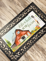 Petal & Plow Barn Sassafras Switch Mat