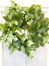 24" UV Protect Salal Leaf Wreath