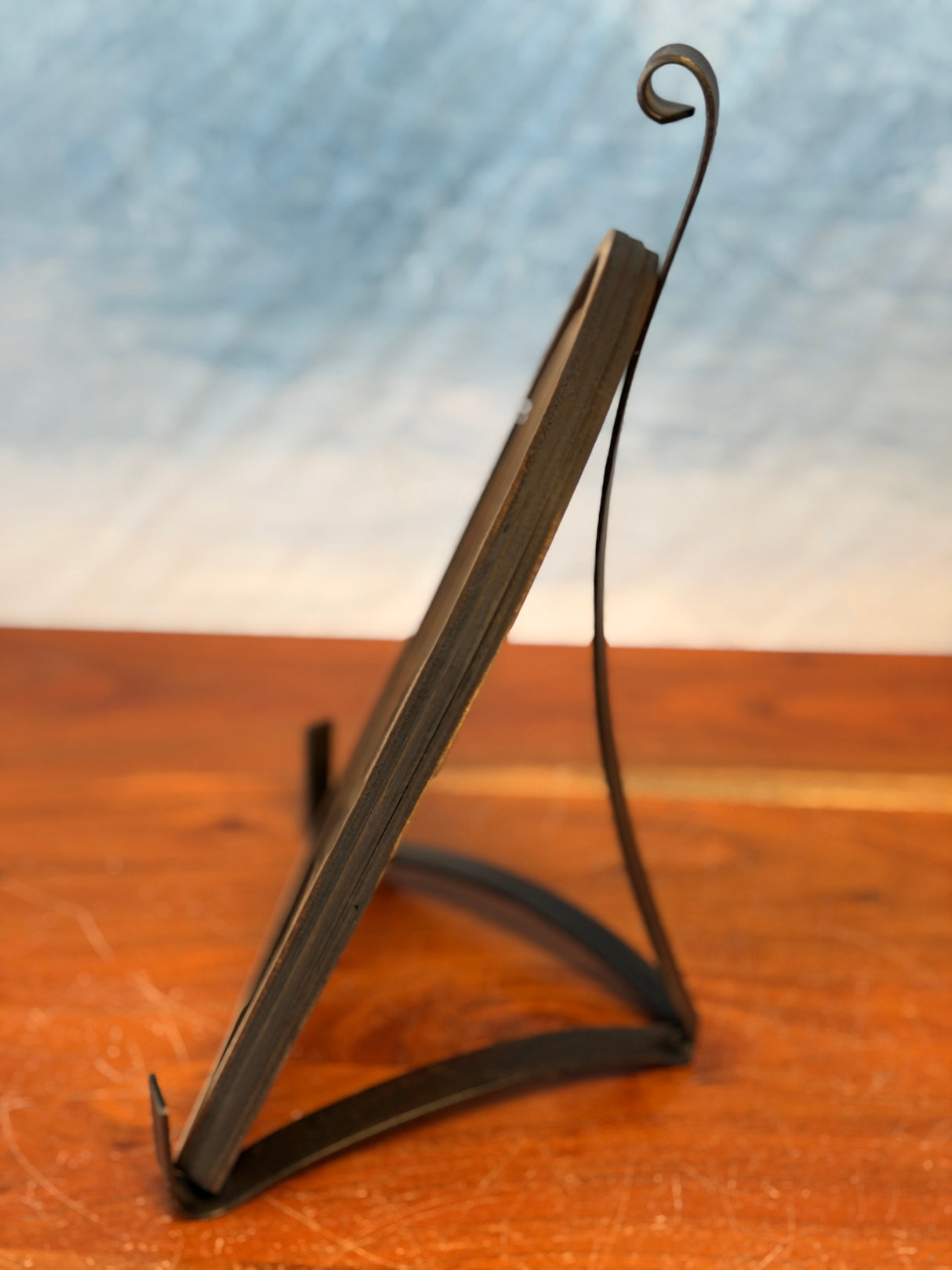 Arch Top Tan Bunny  Framed Art