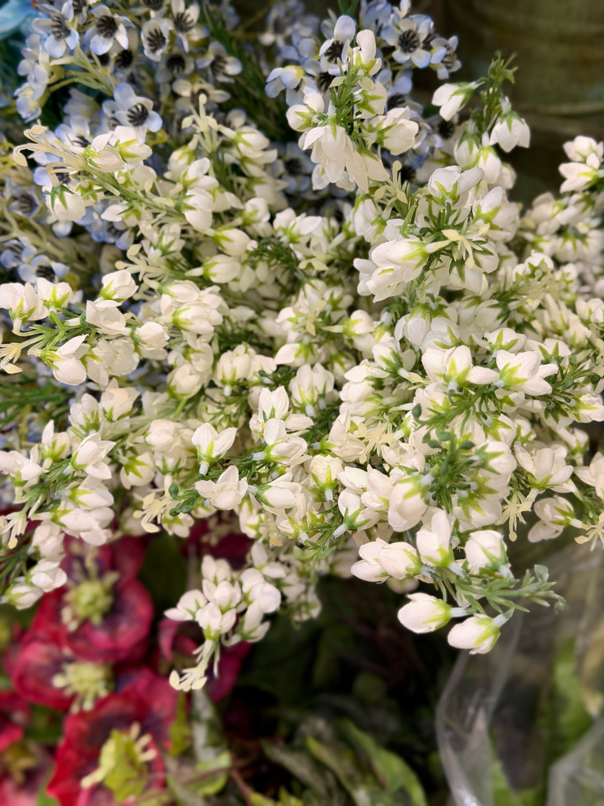 White Baby Blossom Spray