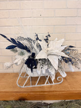 23" Glacier Blue Centerpiece