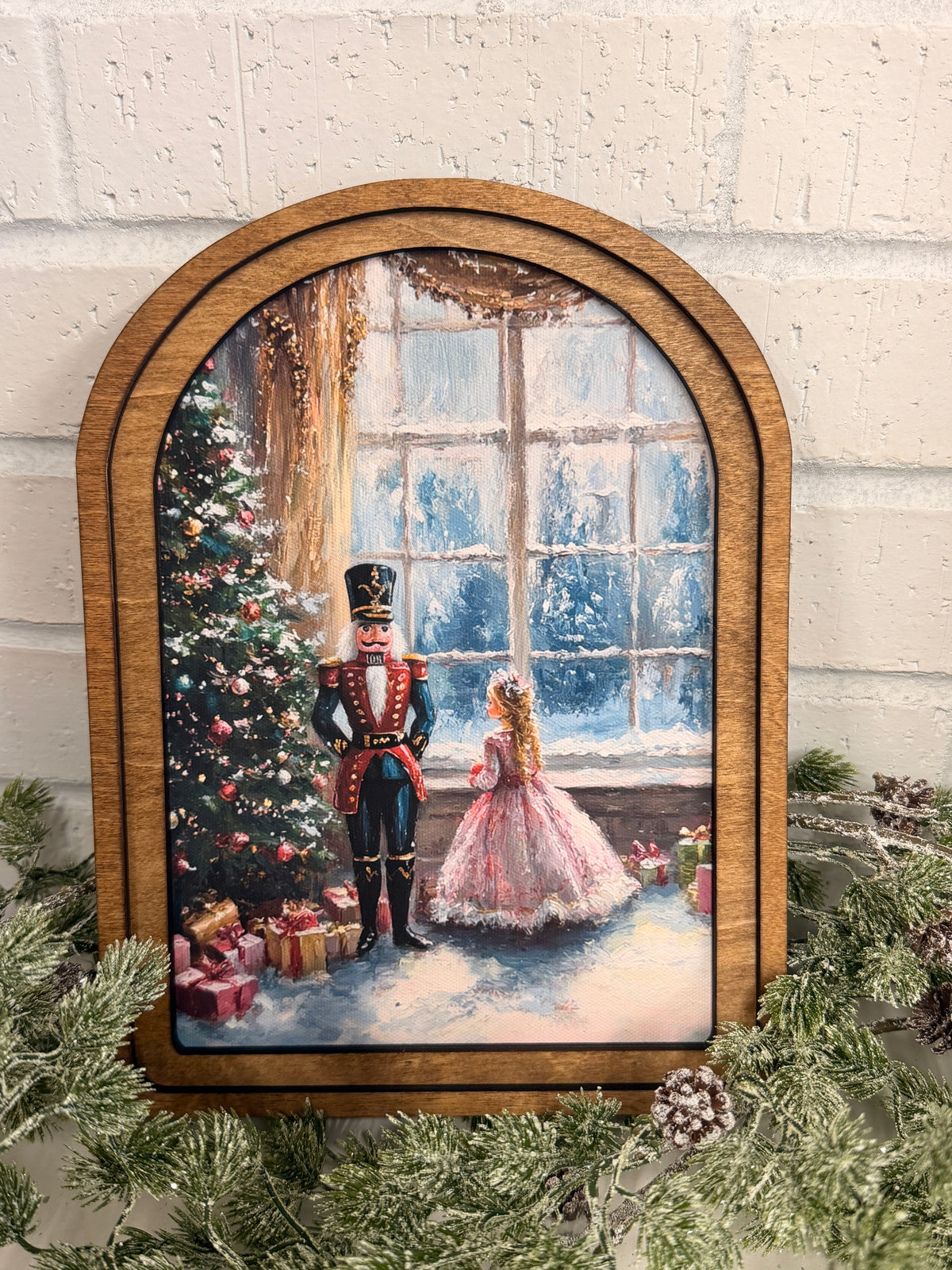 Arch Top Nutcracker Ballet Framed Art