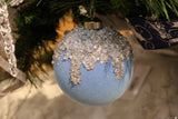 Velvet Ice Sequin Ball Ornament - 2 Colors