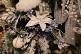 Sugar Poinsettia Spray