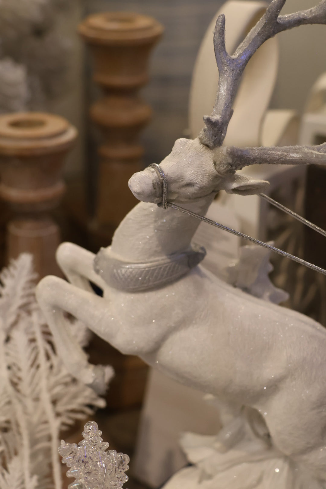 Resin Santa on Sleigh