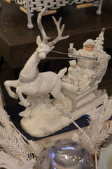 Resin Santa on Sleigh
