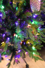 6' Dual-Lit Ornamental Pencil Tree
