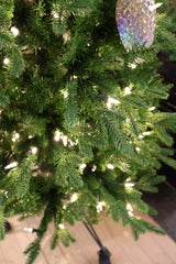 6' Dual-Lit Ornamental Pencil Tree
