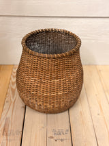 Rattan Urn Baskets - 2 Sizes