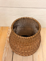 Rattan Urn Baskets - 2 Sizes