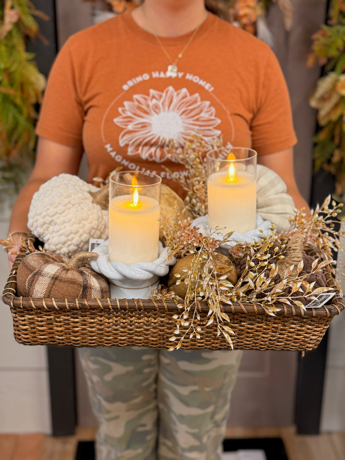 Rattan Basket Tray - 3 Sizes