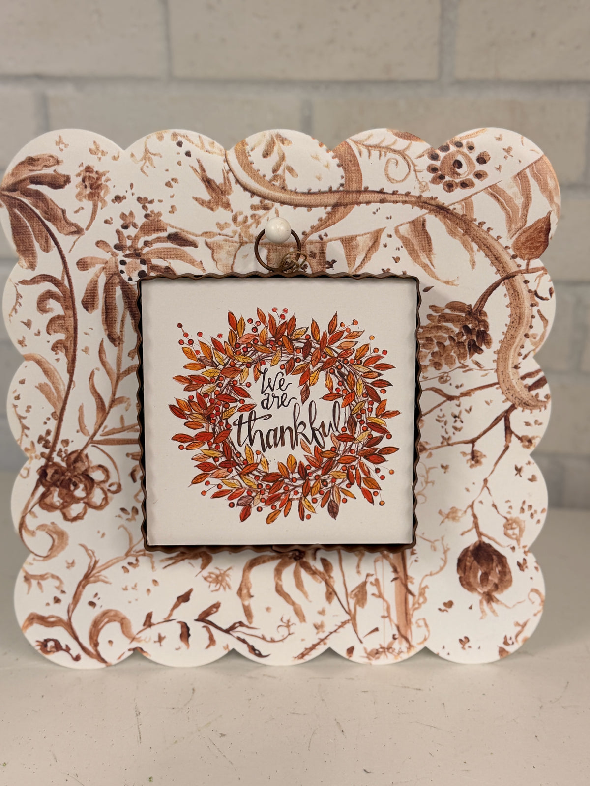 Gallery Thankful Wreath Mini Art