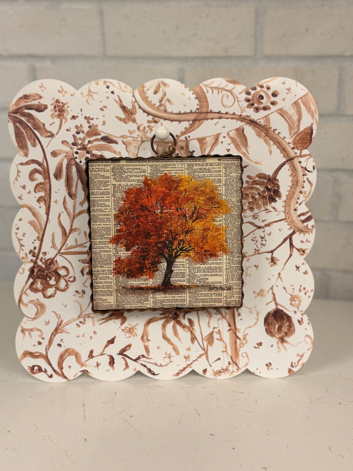 Gallery Words Tree Mini Art