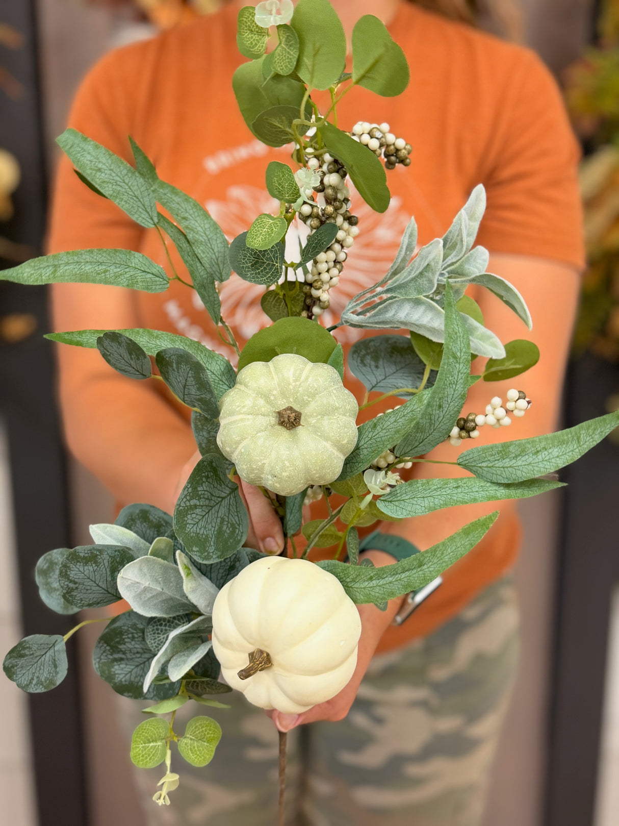 Eucalyptus Berry & Pumpkin Spray