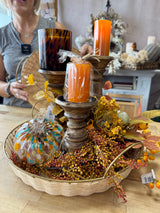 Small Orange Votive LED