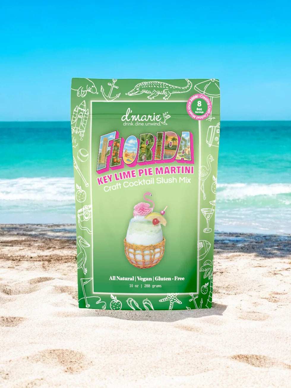 Florida Key Lime Pie Martini Slush Mix