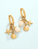Splash Sea Island Convertible Hoop Earrings