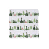Shades of Emerald Trees Dish Towel view 4 from Magnolias Home Decor