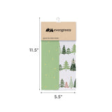 Shades of Emerald Trees Dish Towel view 6 from Magnolias Home Decor