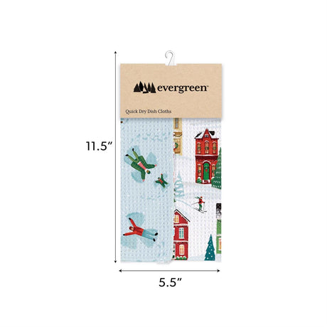 Heartfelt Cheer Lodge Dish Towel view 6 from Magnolias Home Decor