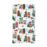 Heartfelt Cheer Lodge Waffle Reversible Tea Towel styled for christmas home decor from Magnolias Home Decor