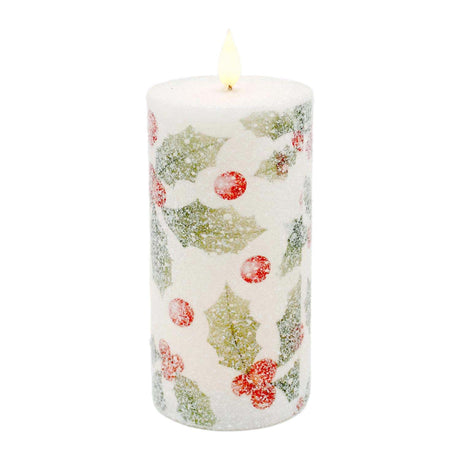 6 inch Holly LED Pillar