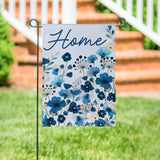 VivaStyle Gilded Meadow Burlap Garden Flag