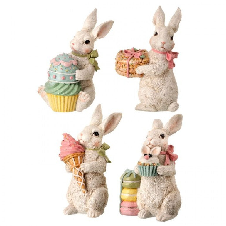 Sweet Treats Resin Easter Bunnies-4 Styles