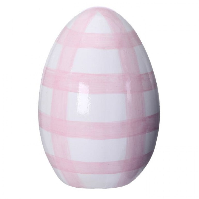 Pink Checkered Egg
