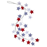 48" Fabric Americana Star Garland