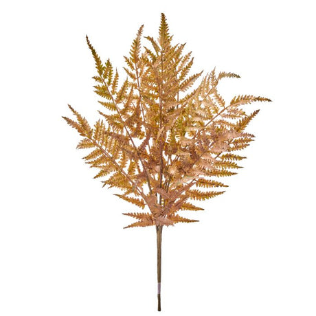 UV Protect Rust Brown Autumn Forest Fern Bush