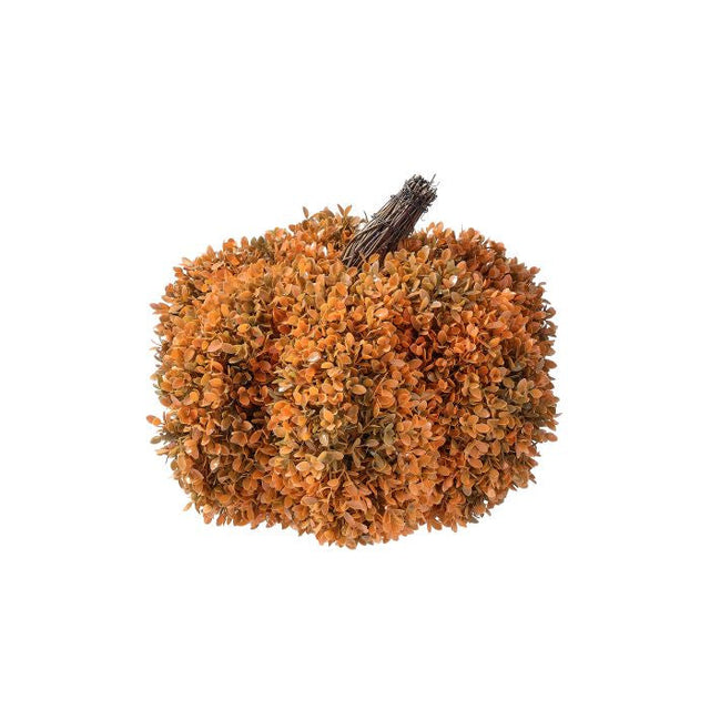 UV Protect Orange Autumn Boxwood Pumpkin 11 inch