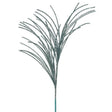 28" Icy Blue Beaded Sequin Grass Spray