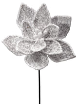 Sweater Patterned Poinsettia Stem