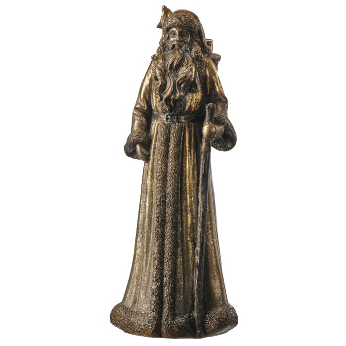 14.5" Resin Old World Santa