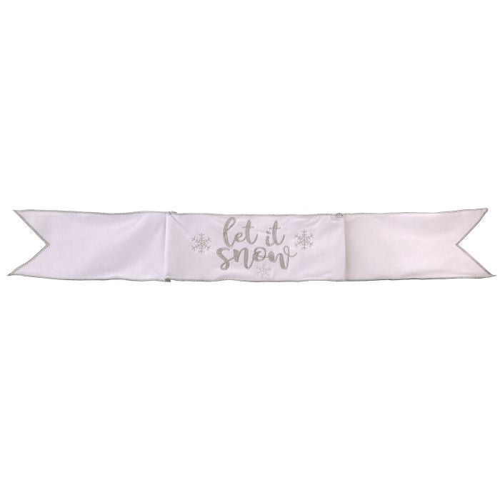 6" x 44" "Let It Snow" Banner