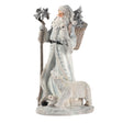 14.5" Resin Santa with Polar Bear and Bunny
