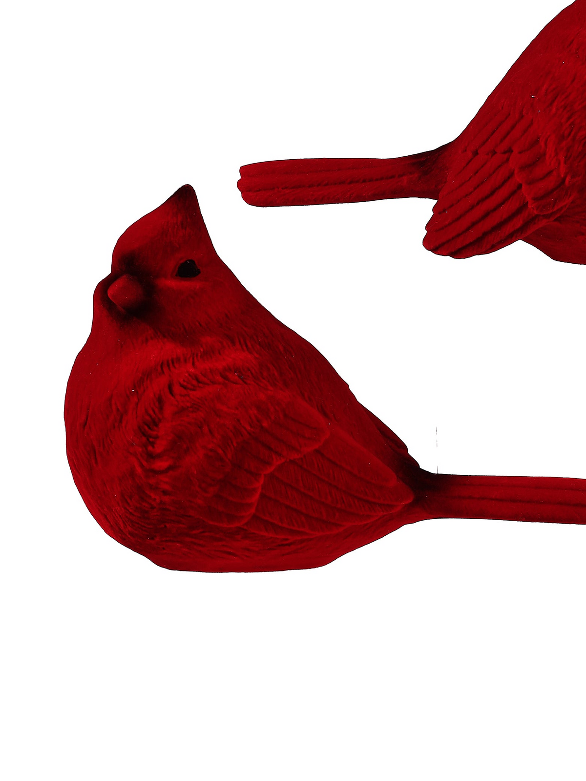 Resin Flocked Cardinal