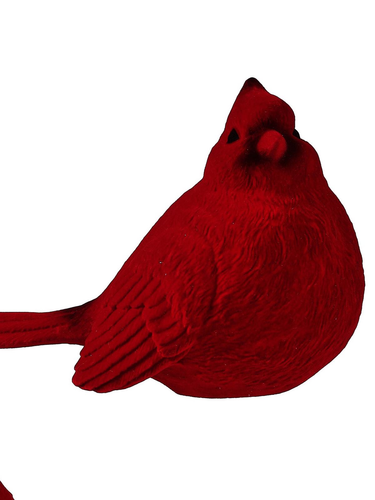 Resin Flocked Cardinal