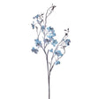 34" Blue Silver Winter Dogwood Spray