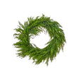 36" Real Touch Cedar and Norfolk Pine Wreath