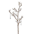 48" Acrylic Iced Bauble Branch