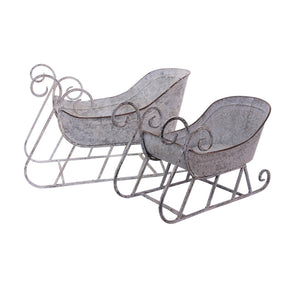 Whitewashed Sleigh