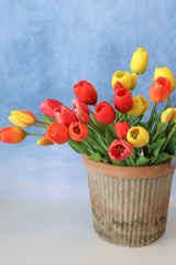 Red Spring Real Touch Tulip Bundle