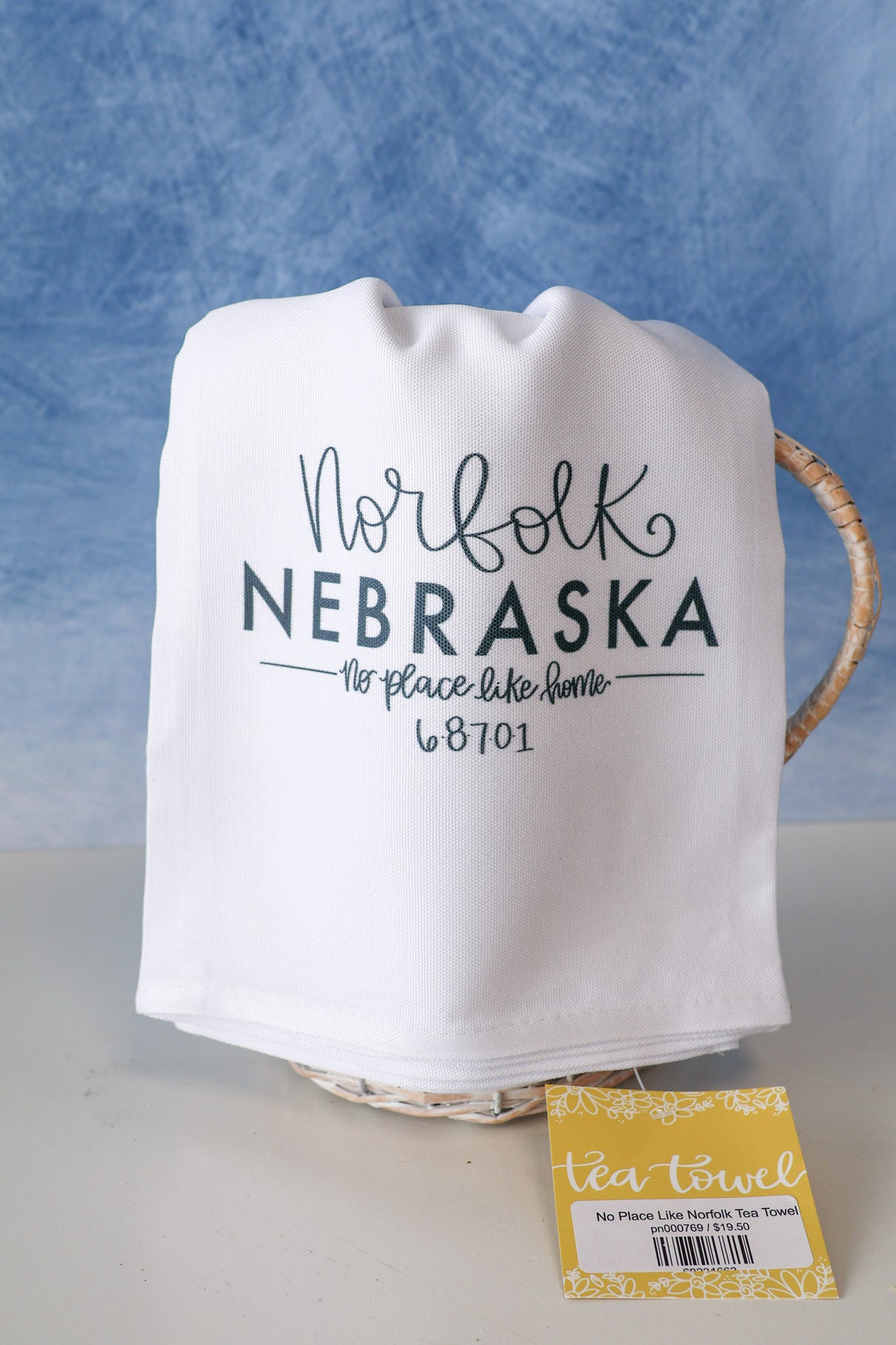 No Place Like Norfolk Tea Towel