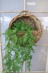 Tracey Rattan Wall Basket