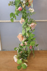 60" Posh Peony Garland