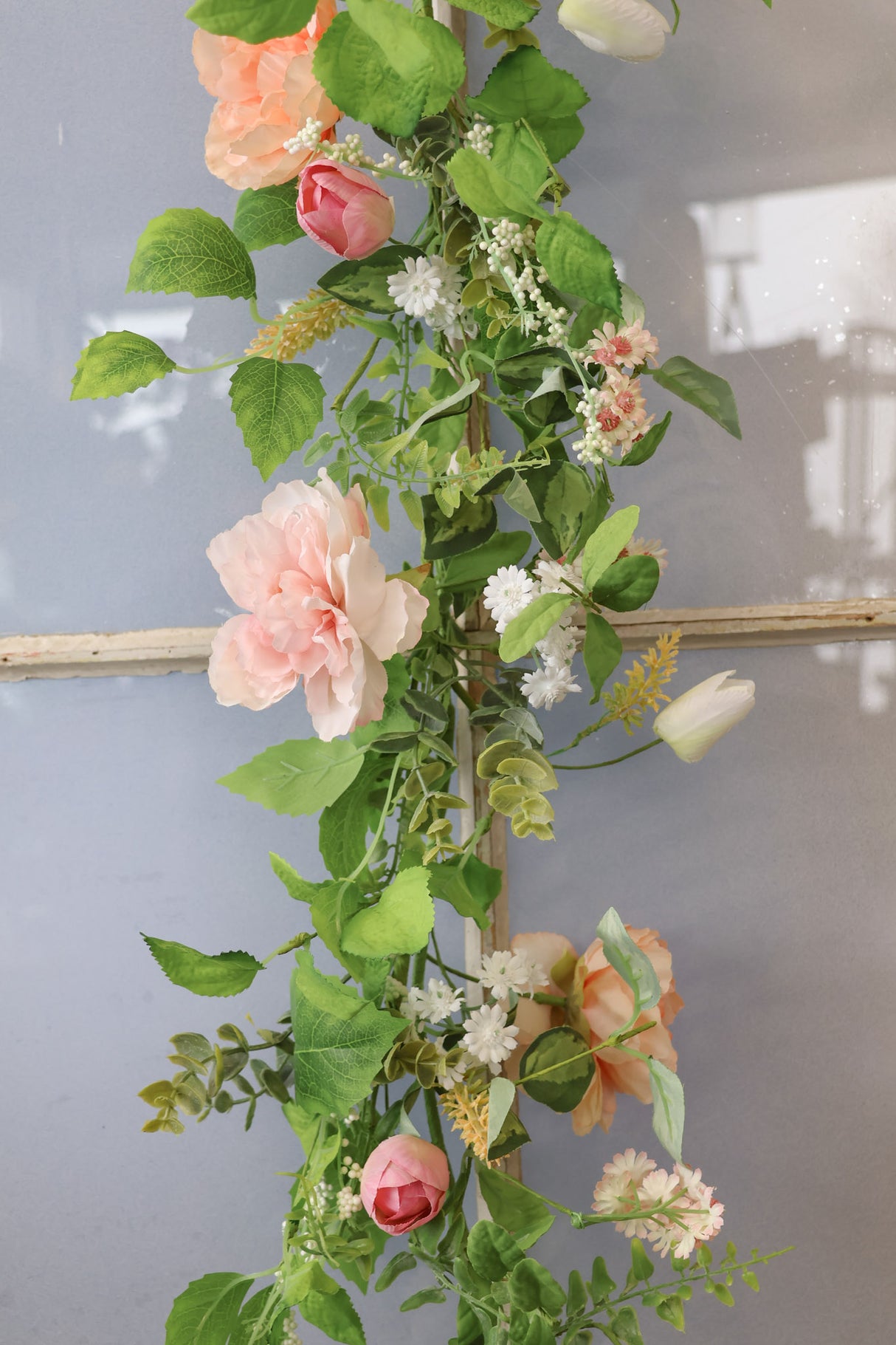 60" Posh Peony Garland